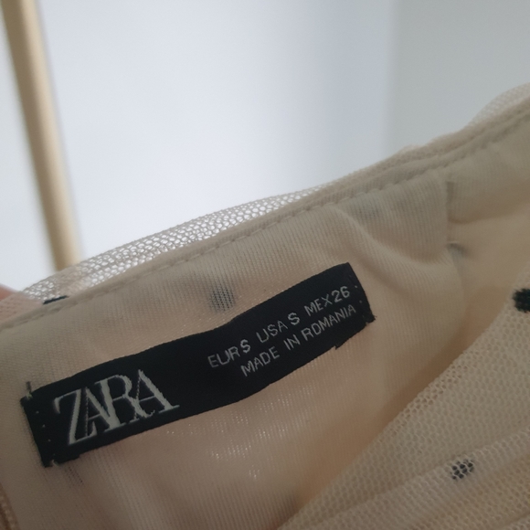 Zara Polka Dot Dress. Size S. - Picture 5 of 5